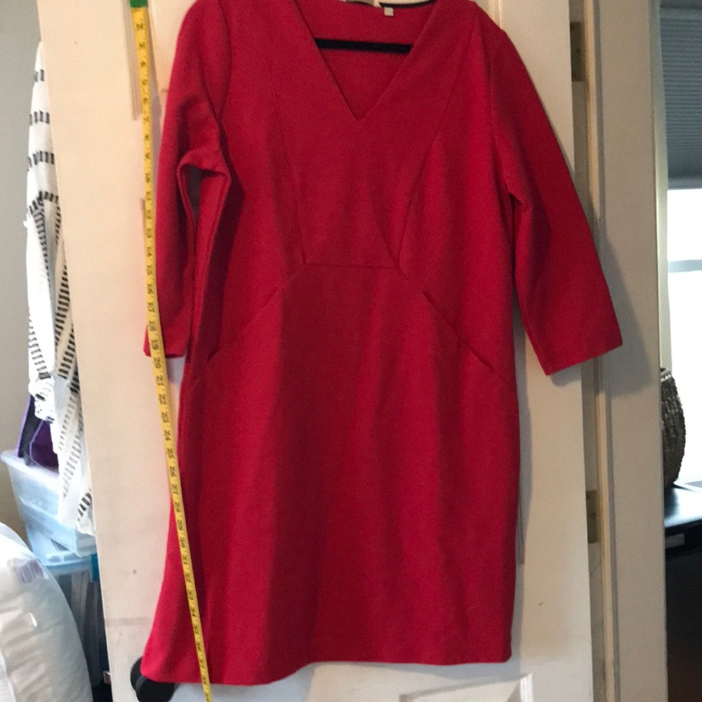 Red dress